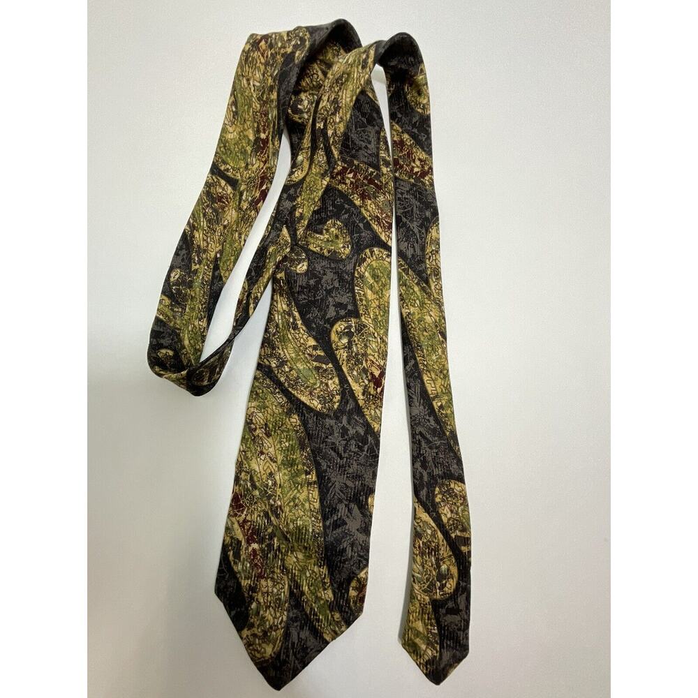 XMI Hand Sewn For Nordstrom 56” Classic Silk Tie Designer Print Purple Tipping